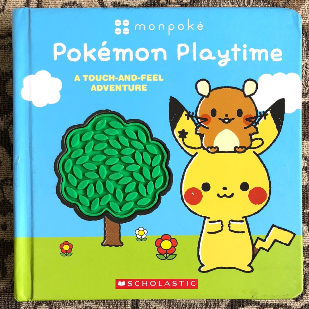 4/$20 Pokémon Playtime A Touch-and-Feel Adventure Board Book